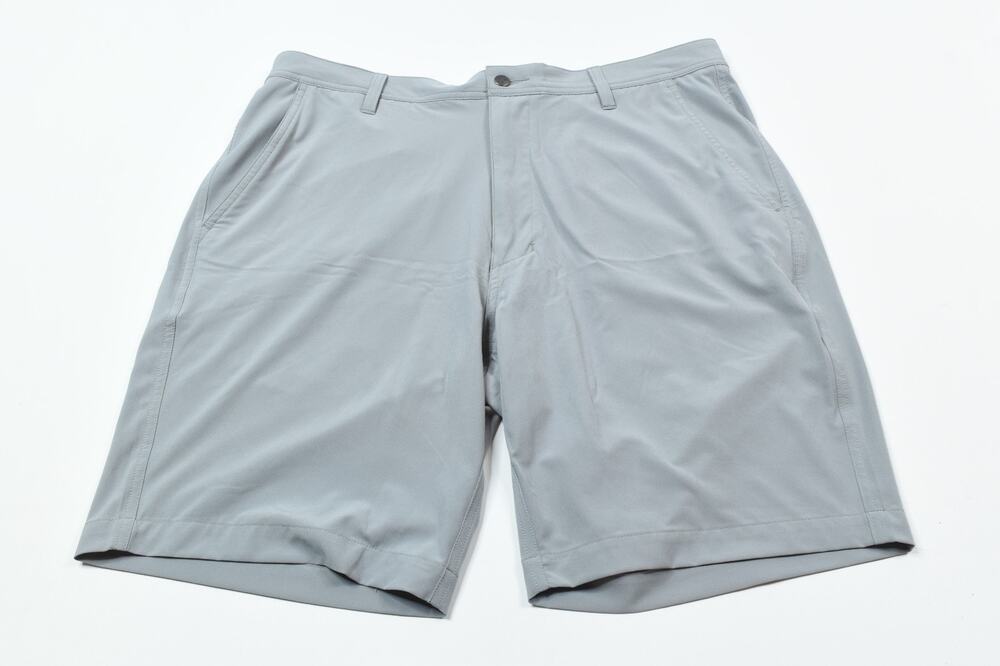 FootJoy Golf Shorts Mens 35 Light Gray Classic Fit Lightweight Stretch